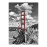 SAN FRANCISCO Golden Gate Bridge | colorkey  (Print Only) thumbnail