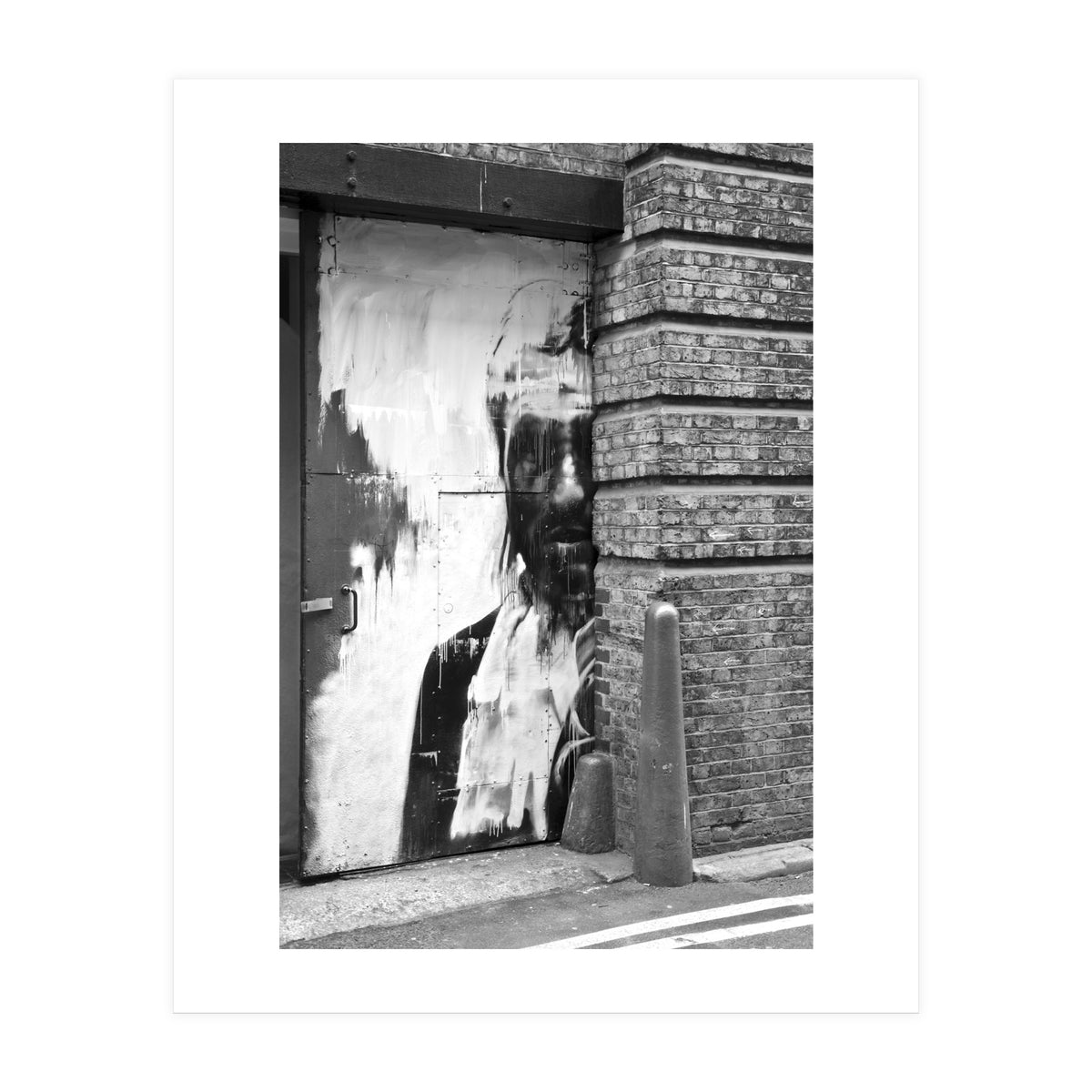 Door Portrait, Urban Art London  (Print Only)