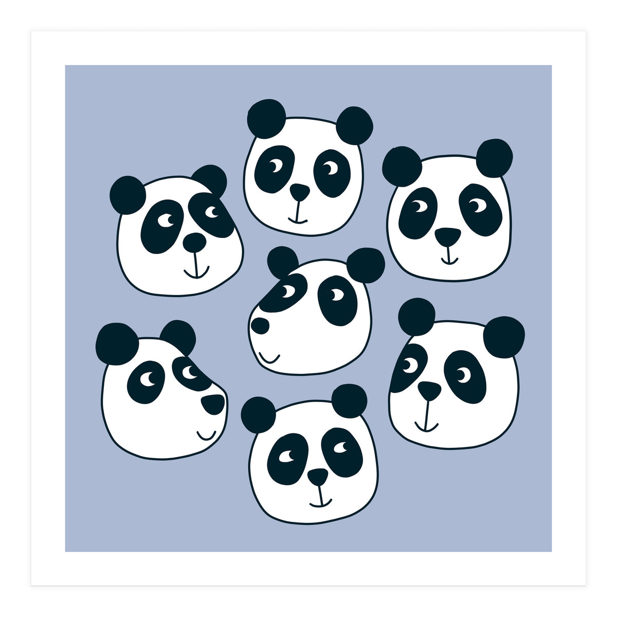 Particularly Pleasant Pandas (Print Only)