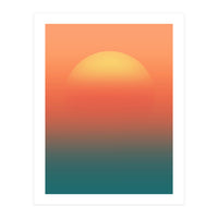 Ocean sunrise (Print Only)