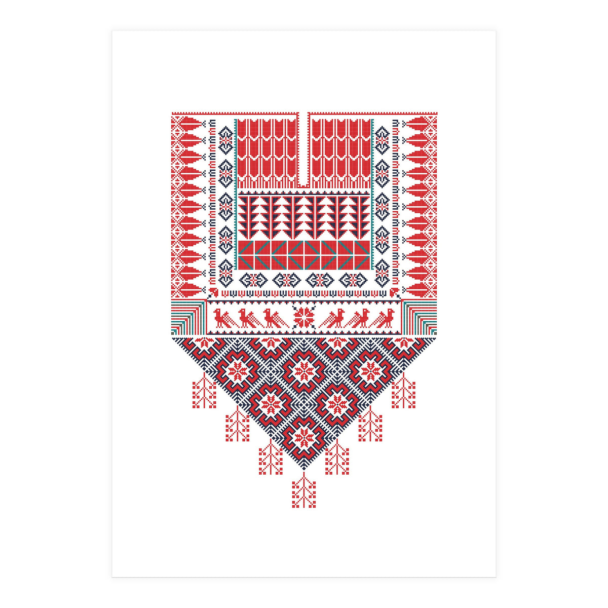 Tatreez Ornament 24 (Print Only)