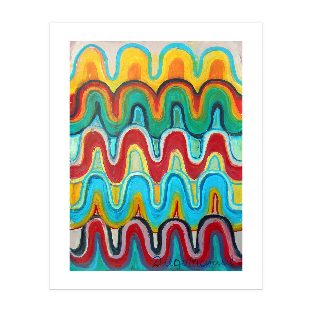 Pop Multicolor 5 (Print Only)