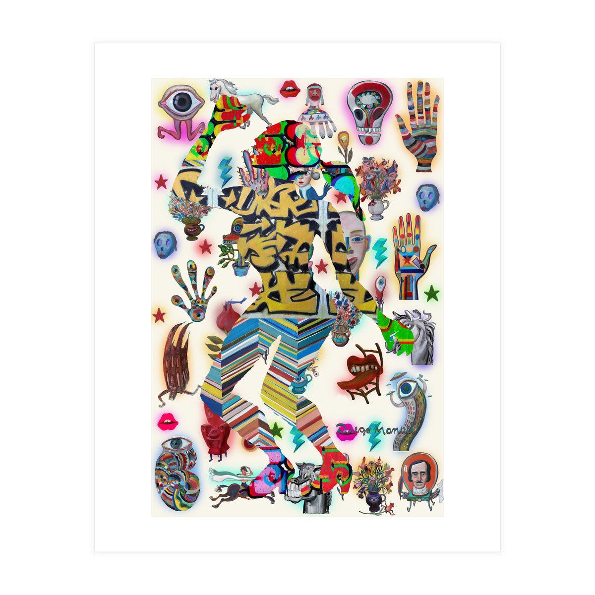 Dance Girl B 42 (Print Only)