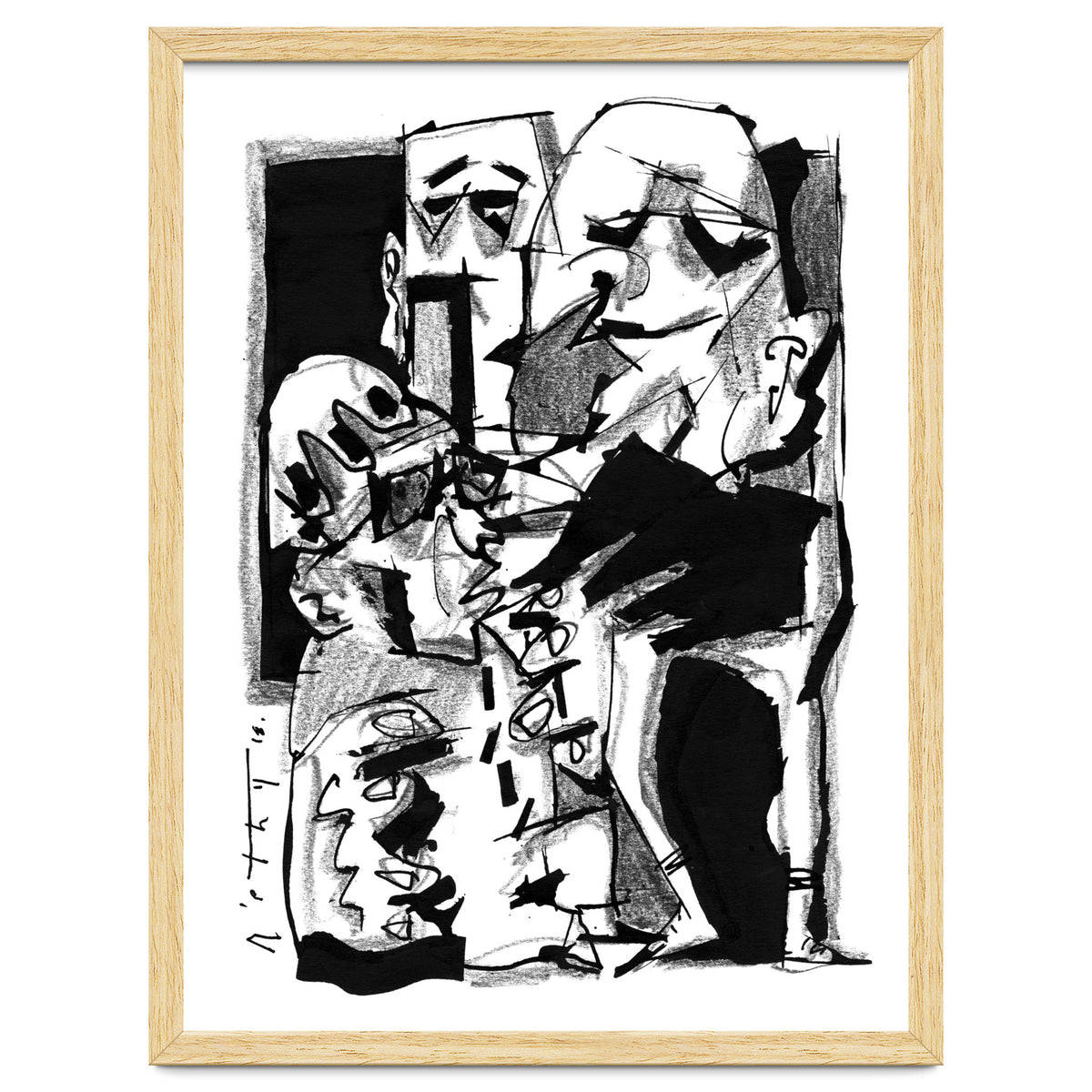 Chapter One: Never Talk With Strangers - b&w