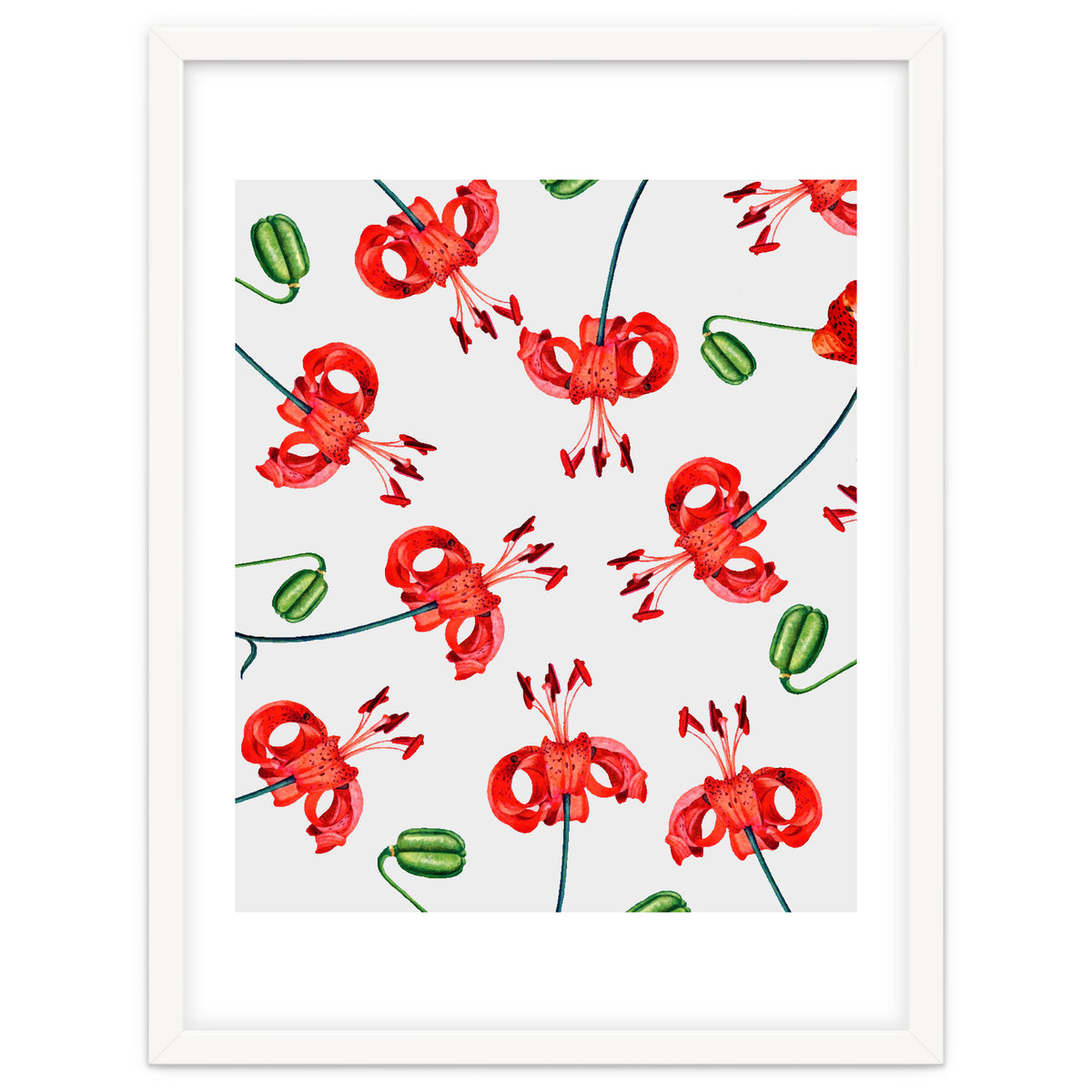 Exotic Floral Pattern