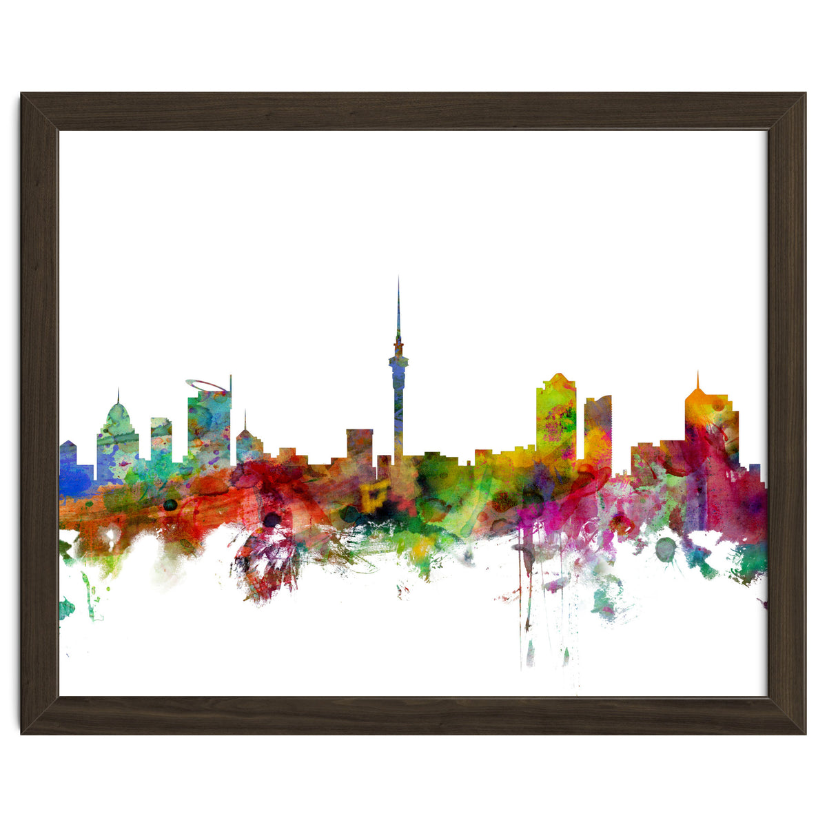 Auckland New Zealand Skyline