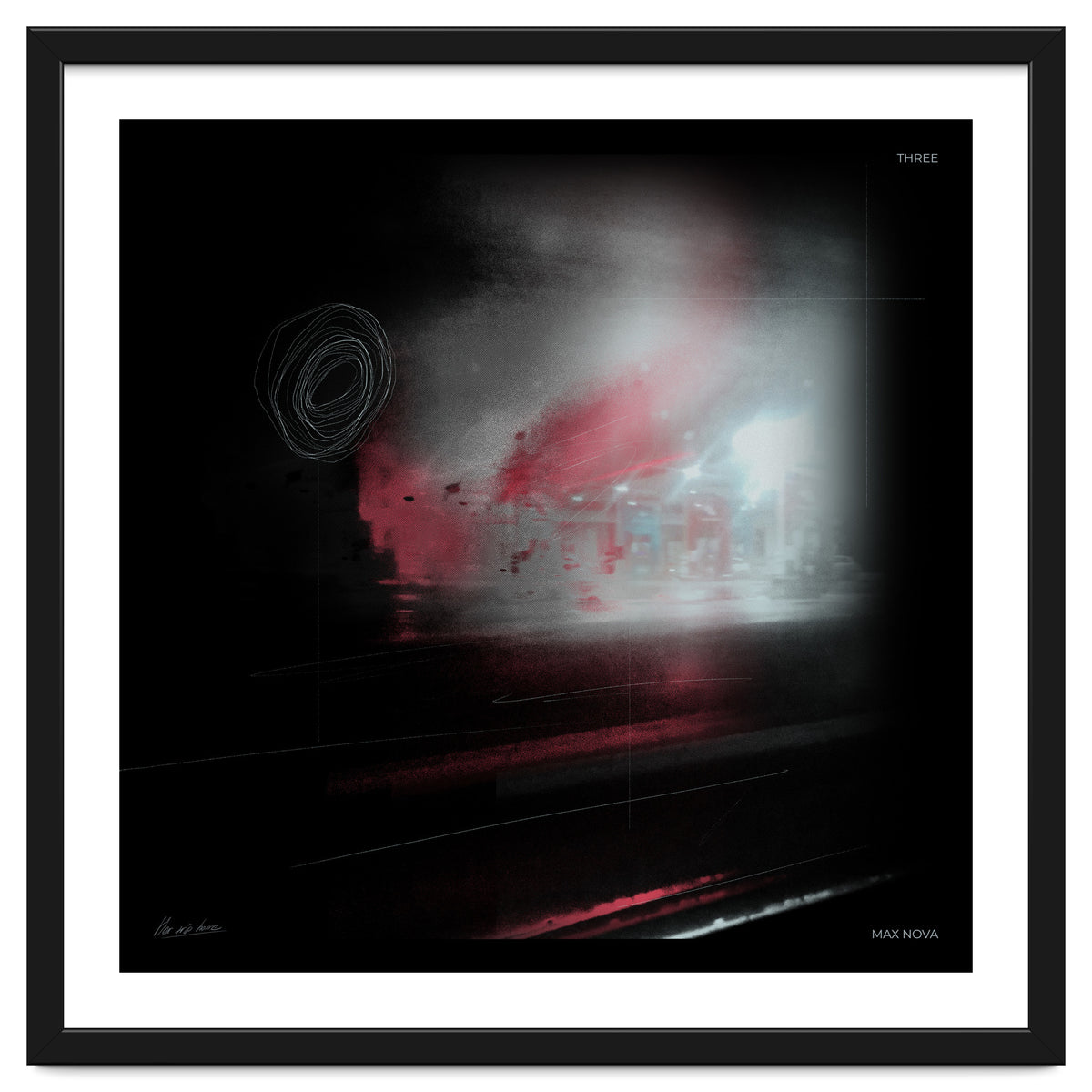 Her trip home. Three