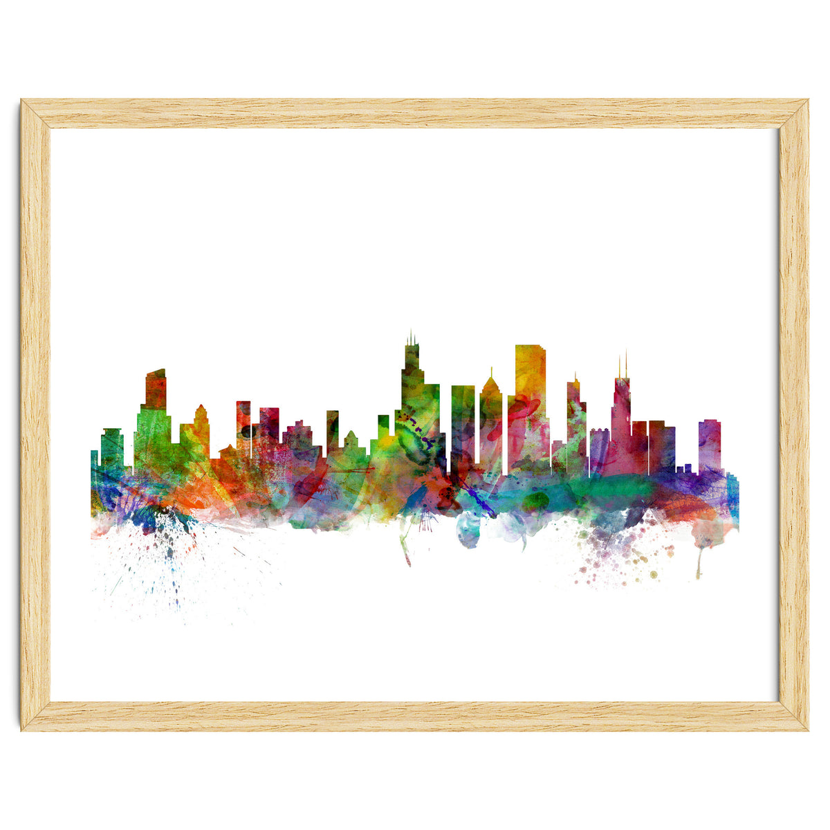 Chicago Illinois Skyline