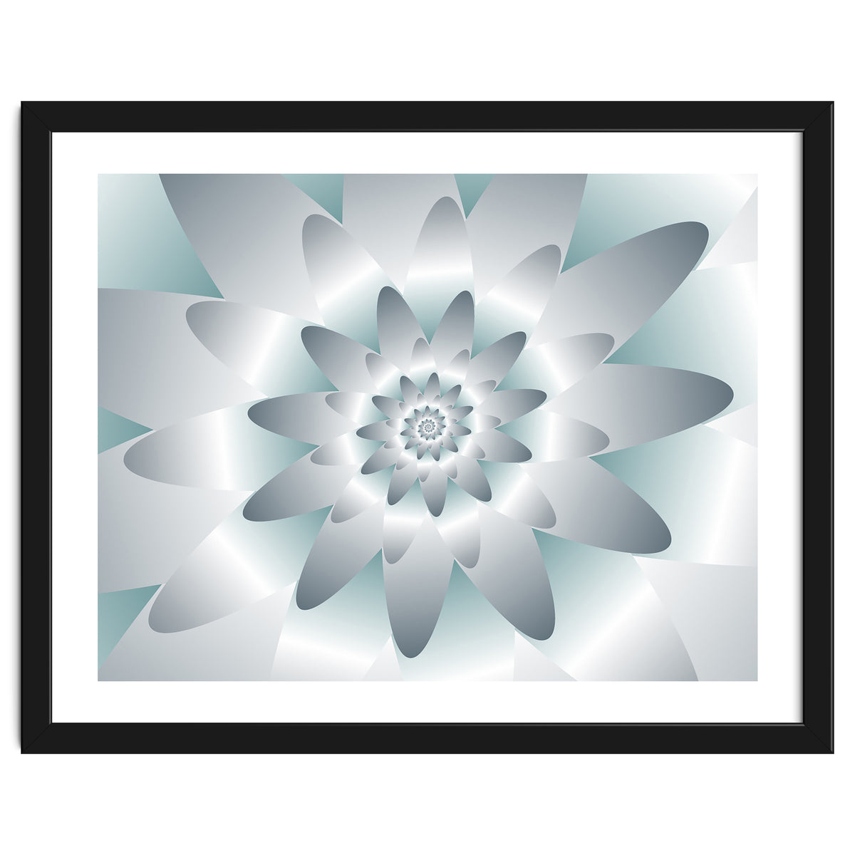 Swirl Flower Pattern