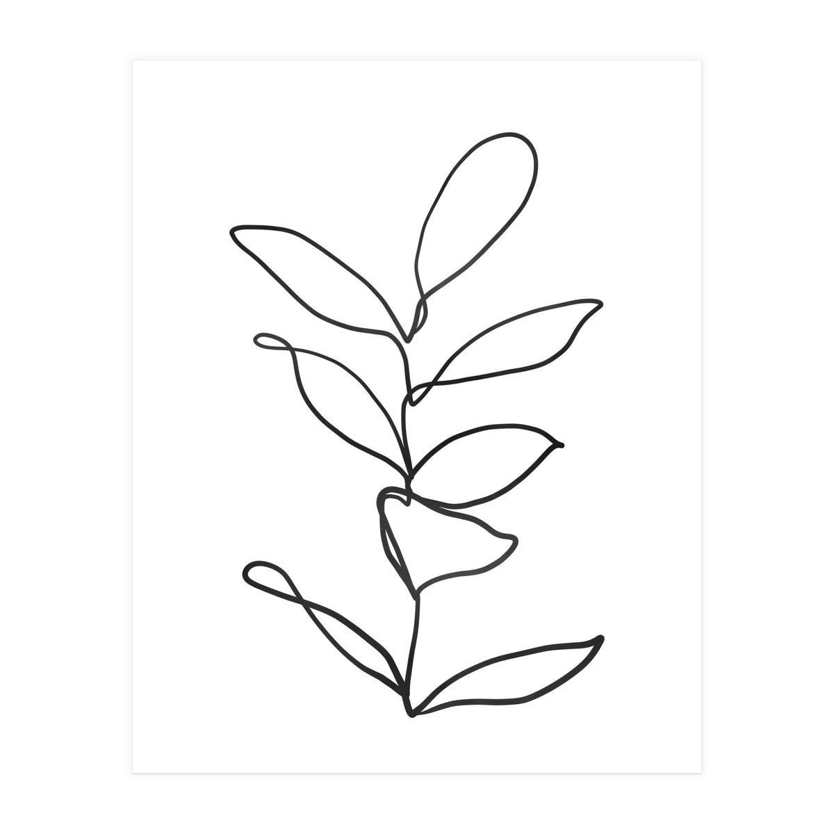 Lines Leaves II (Print Only)