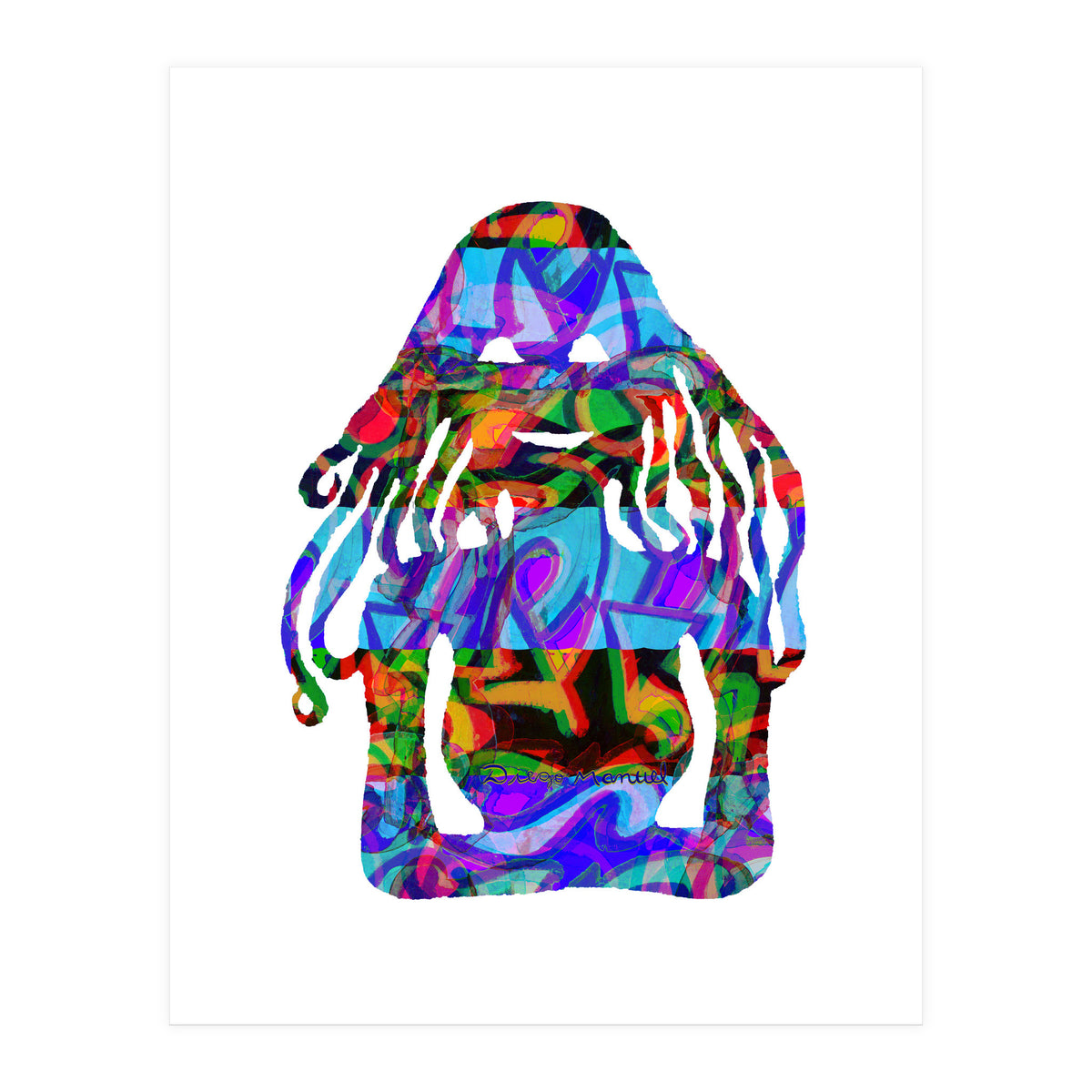 Mujer Digital 4 2  (Print Only)