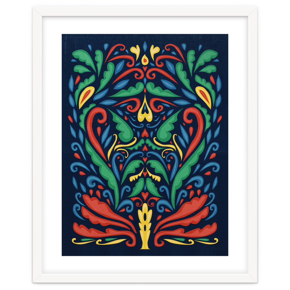 Art Nouveau Folk Art Style