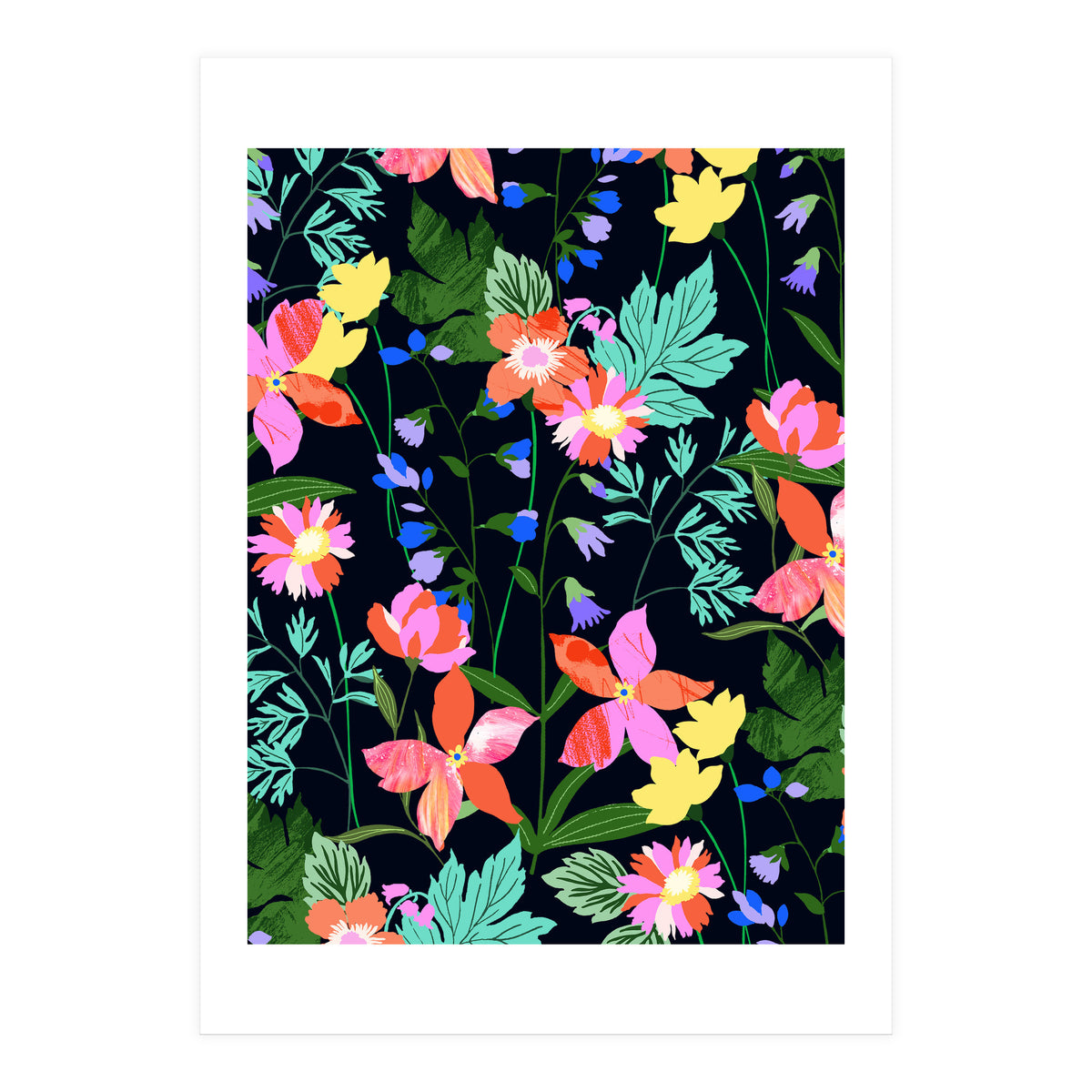 Flower garden (Print Only)