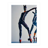 Cyborg dancing modern Ballet on Stage (Print Only) thumbnail