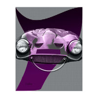 Emoji & Cars purple (Print Only)