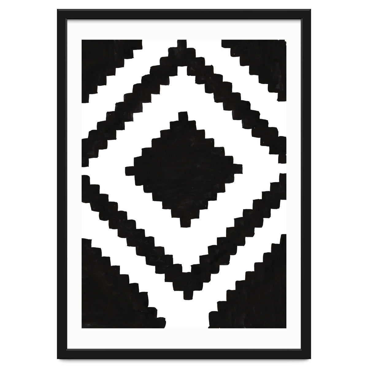 Patterns Aztec Black