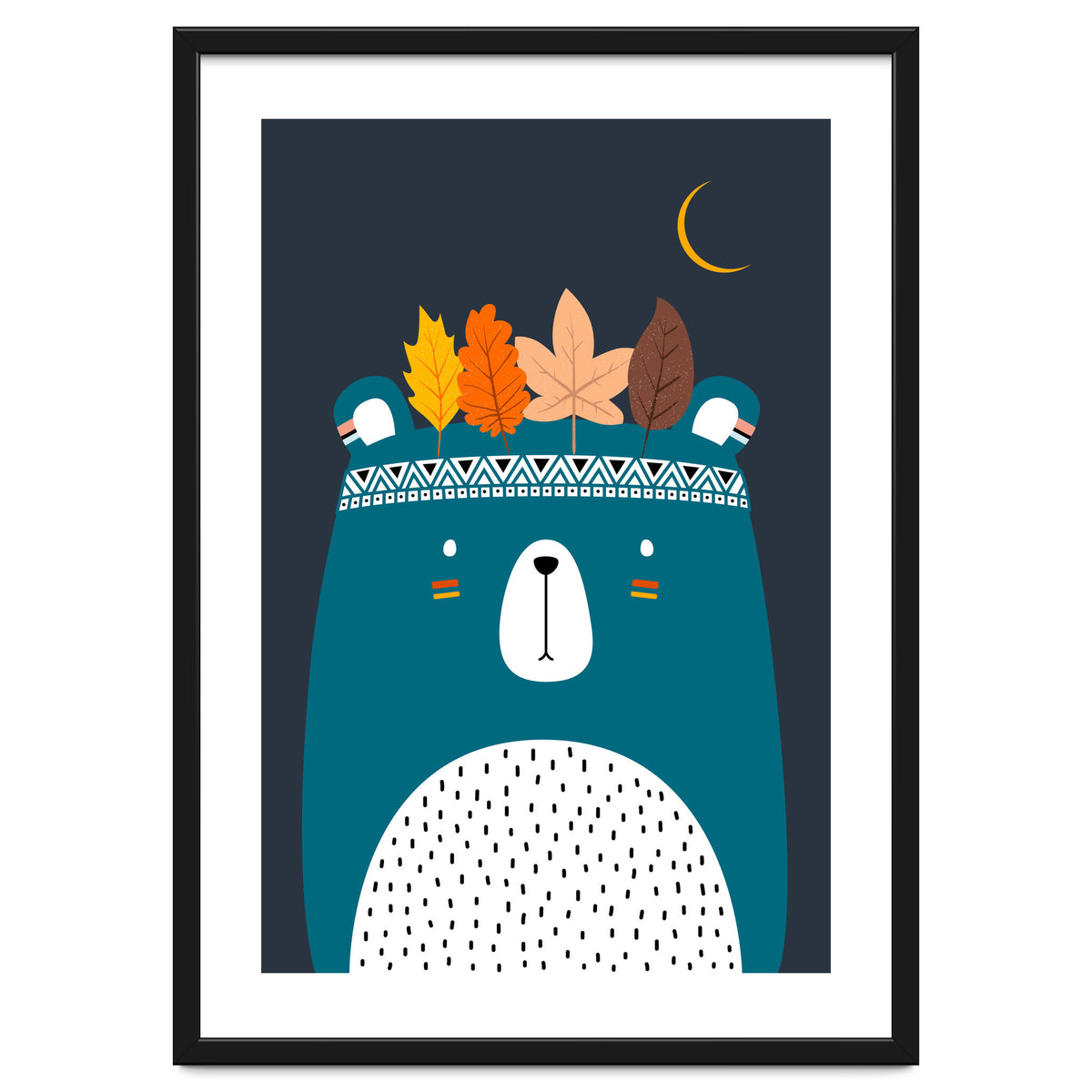 Cute Little Bear Turqouise