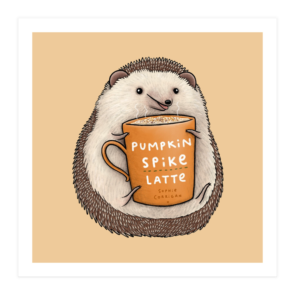 Pumpkin Spike Latte (Print Only)
