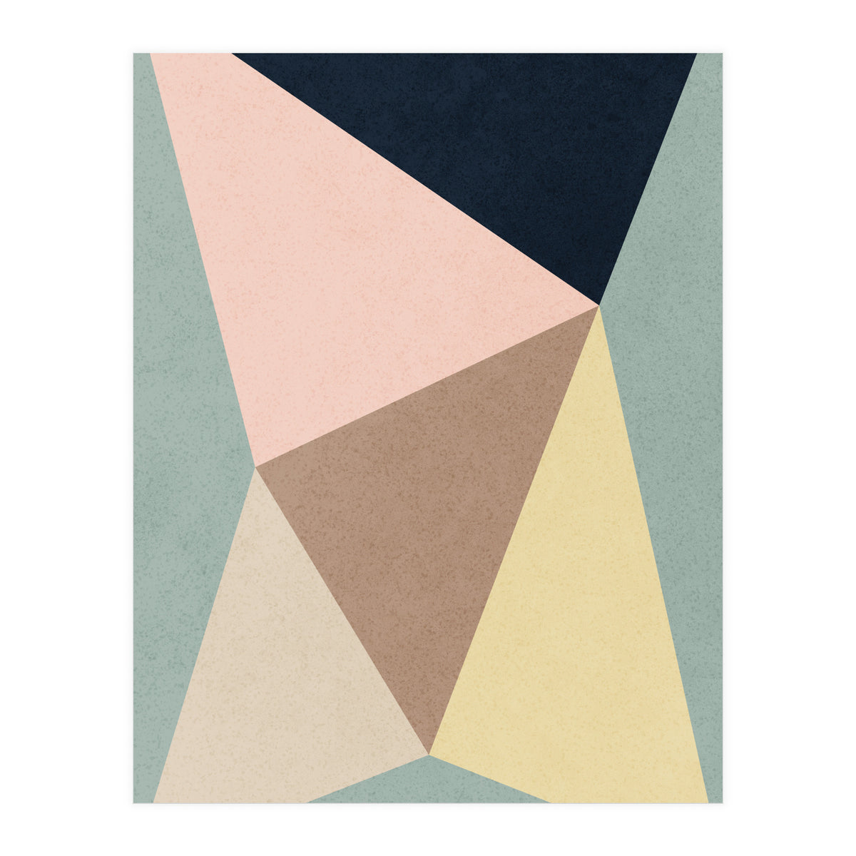 Minimal, Hard Edge Composition n82 (Print Only)