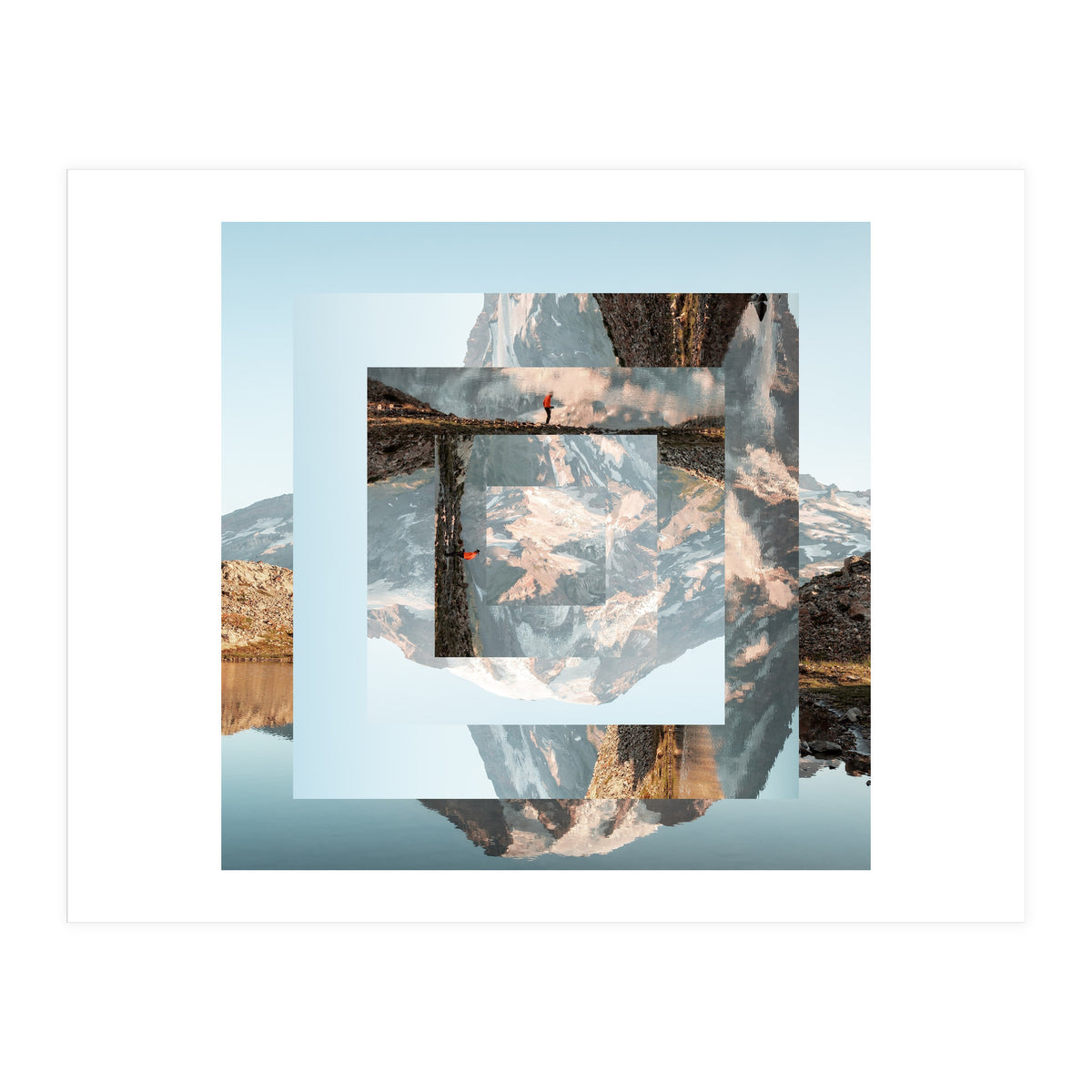 Quadratur 4 · Mountain View (Print Only)