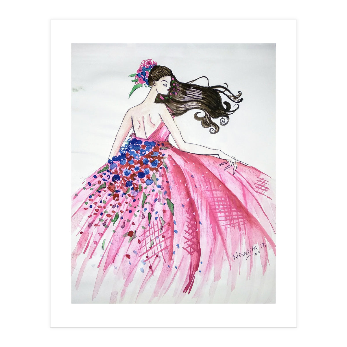 Beautiful girl (Print Only)