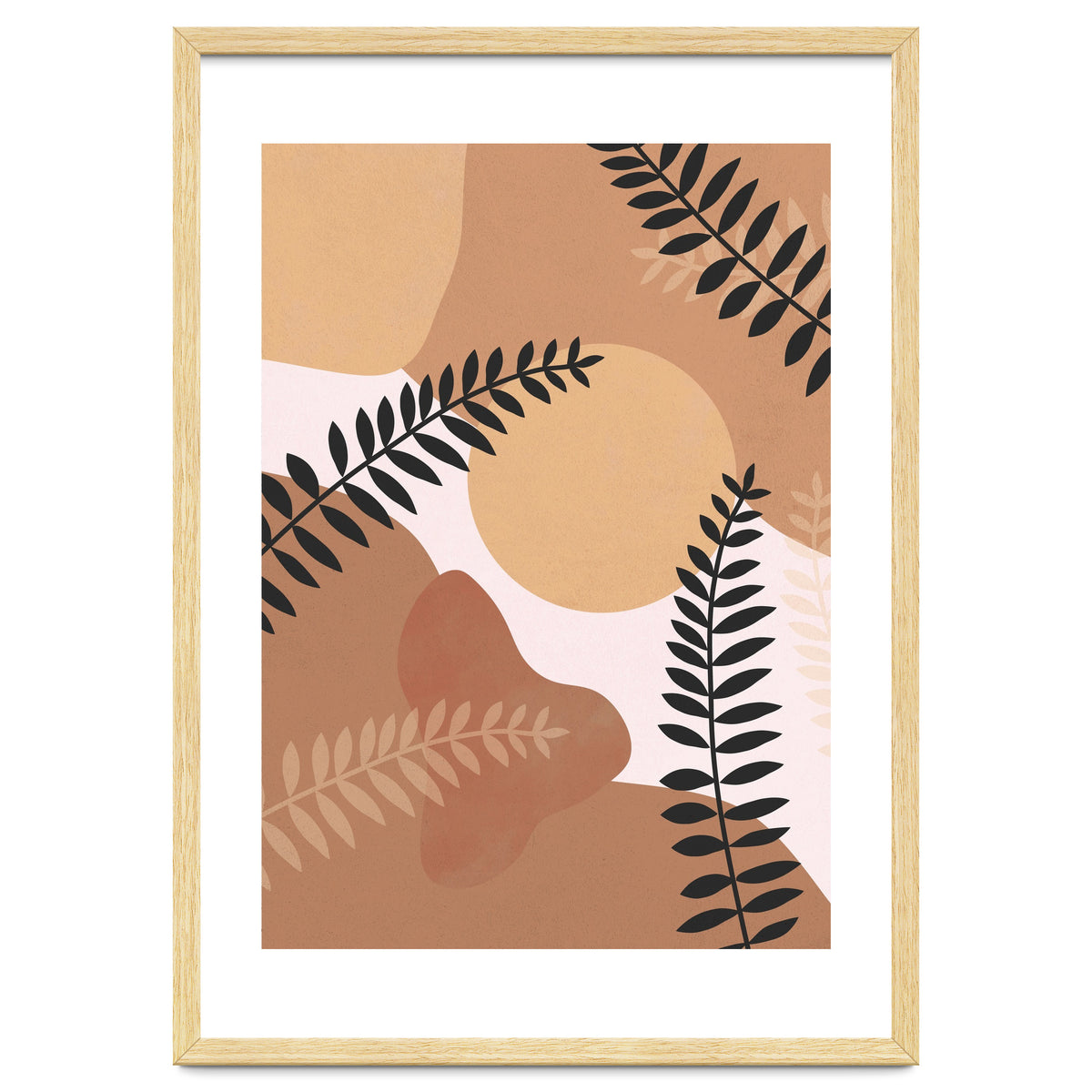 Boho Fern Leaves