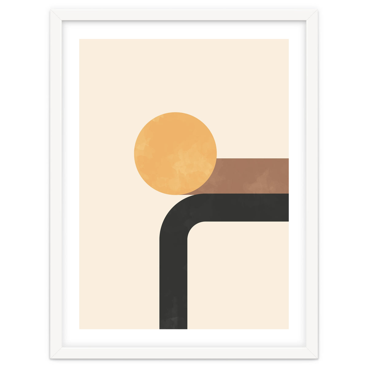 Geometric Mid Century Form