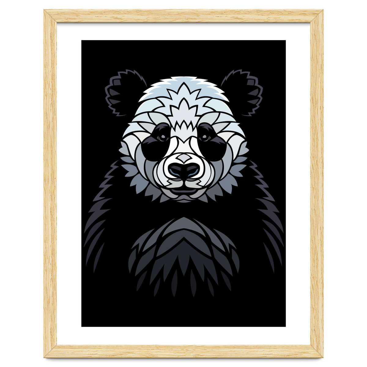 Tribal frontal Panda