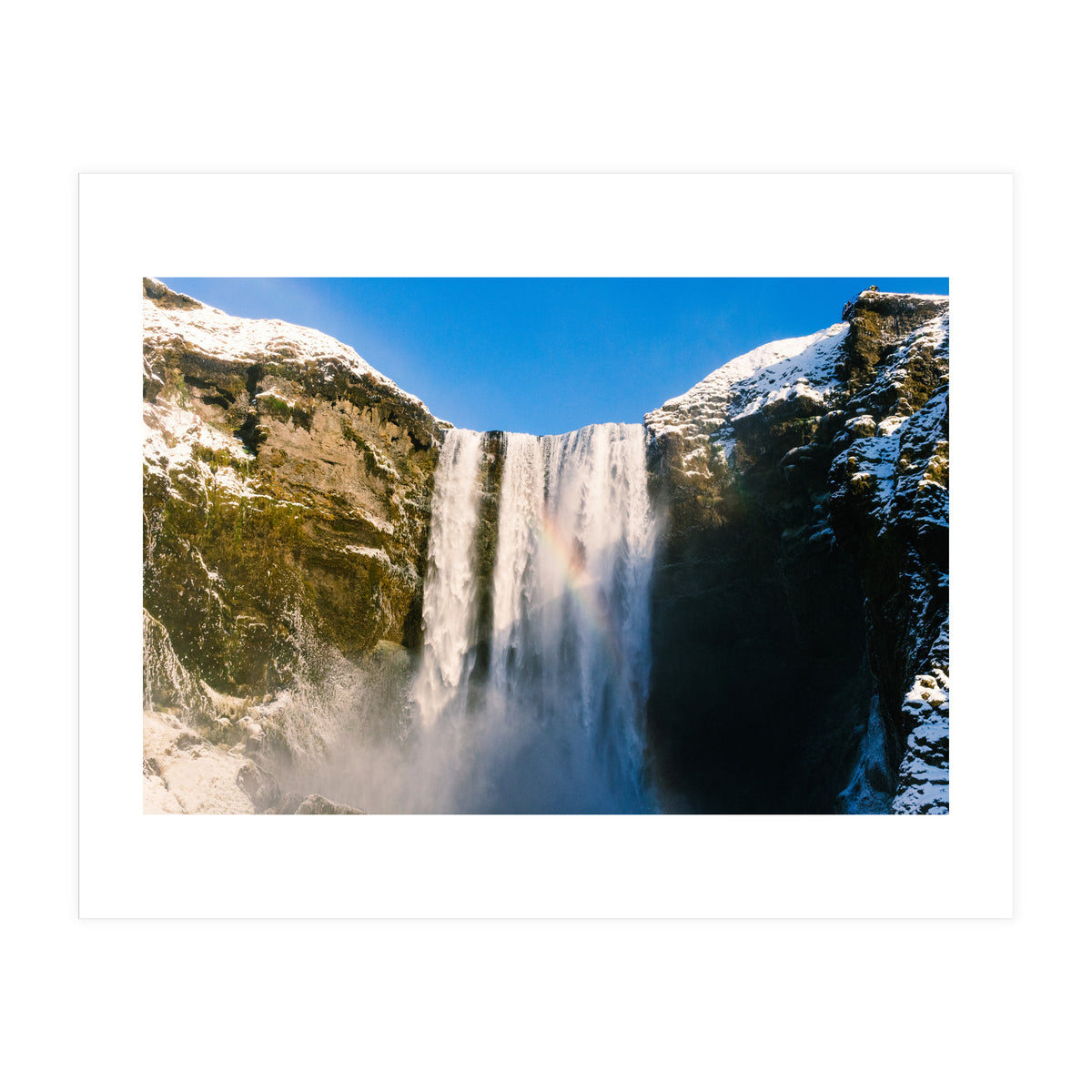 Skogafoss Waterfall Iceland 4 (Print Only)