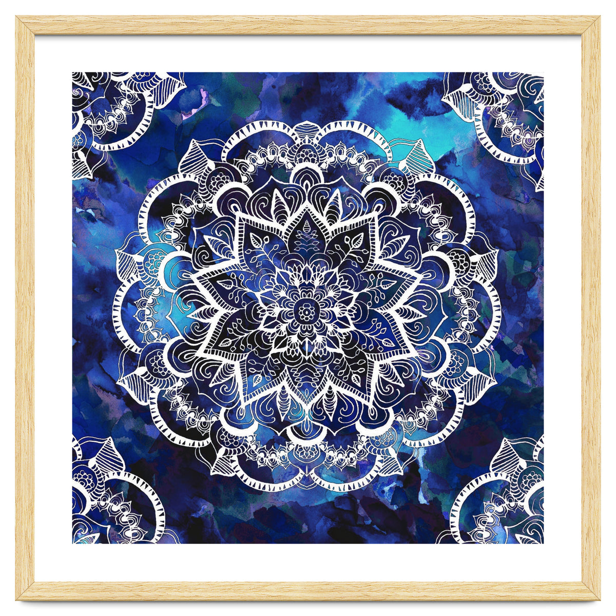 Queen Starring of Mandalas Navy