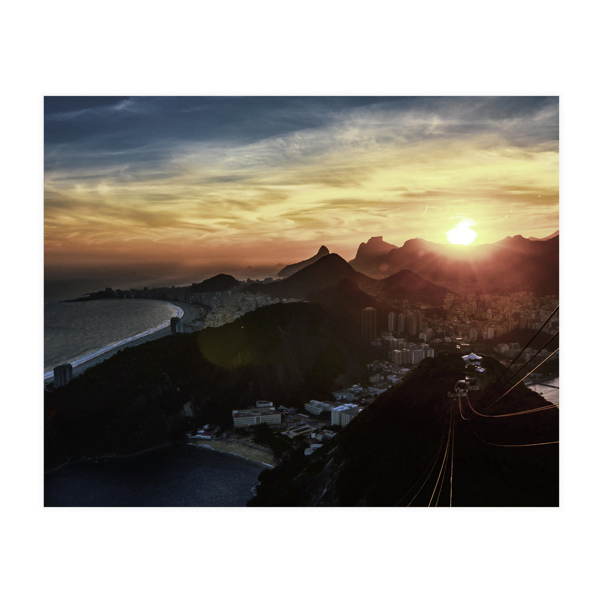 Carioca Sunset 1 3x5 (Print Only)