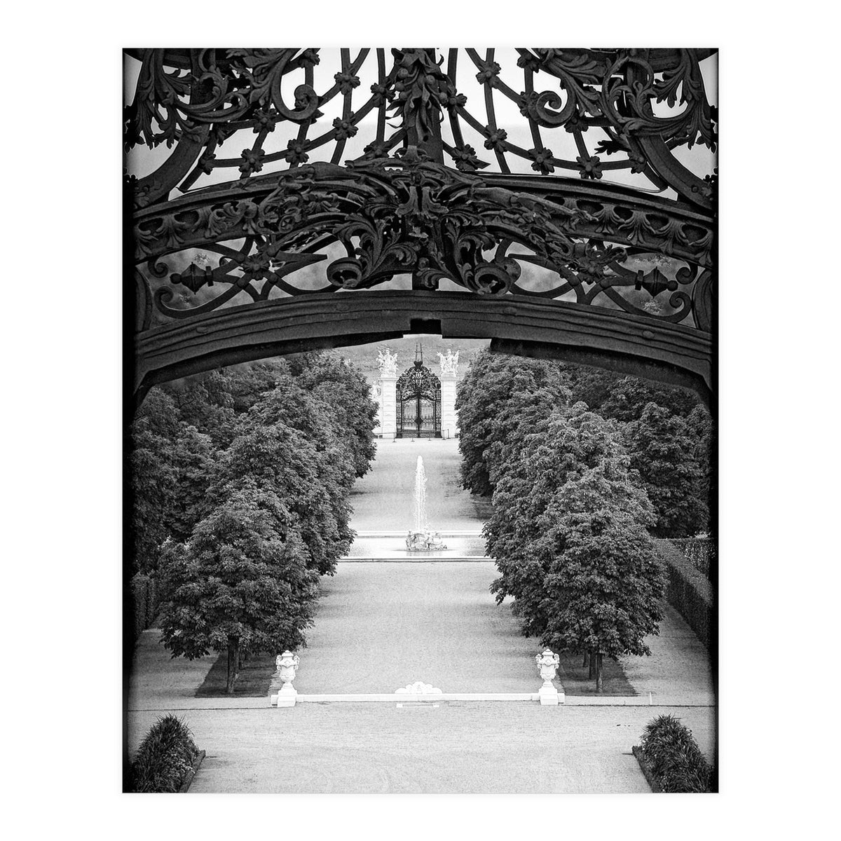 Baroque garden (Print Only)