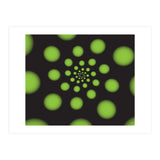 Green Spiral Dots (Print Only) thumbnail