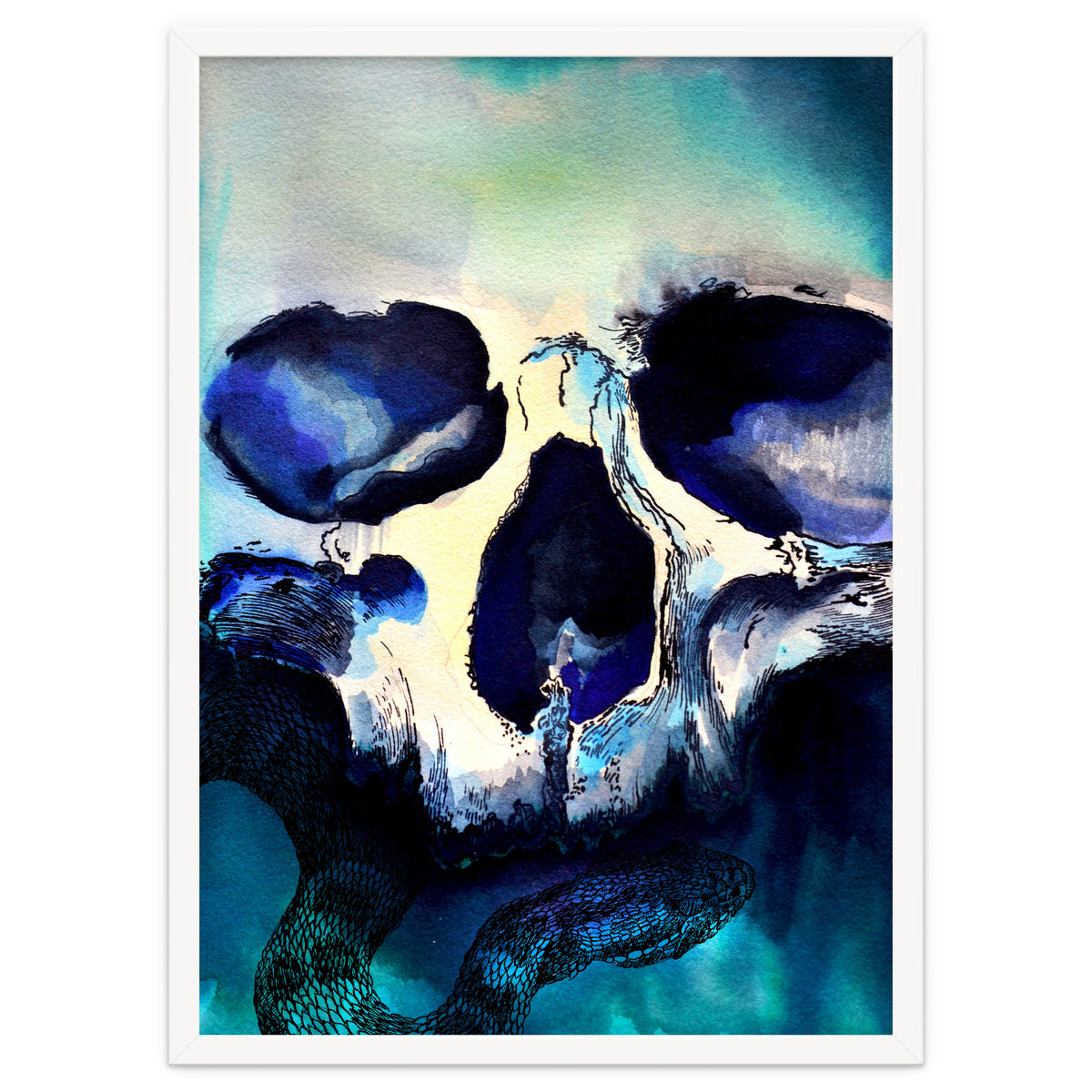 Blue Skull