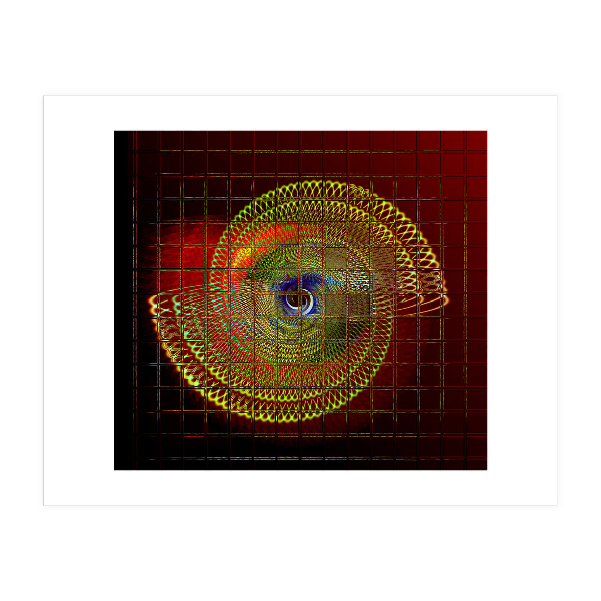 Illuminated helix #4 (Print Only)