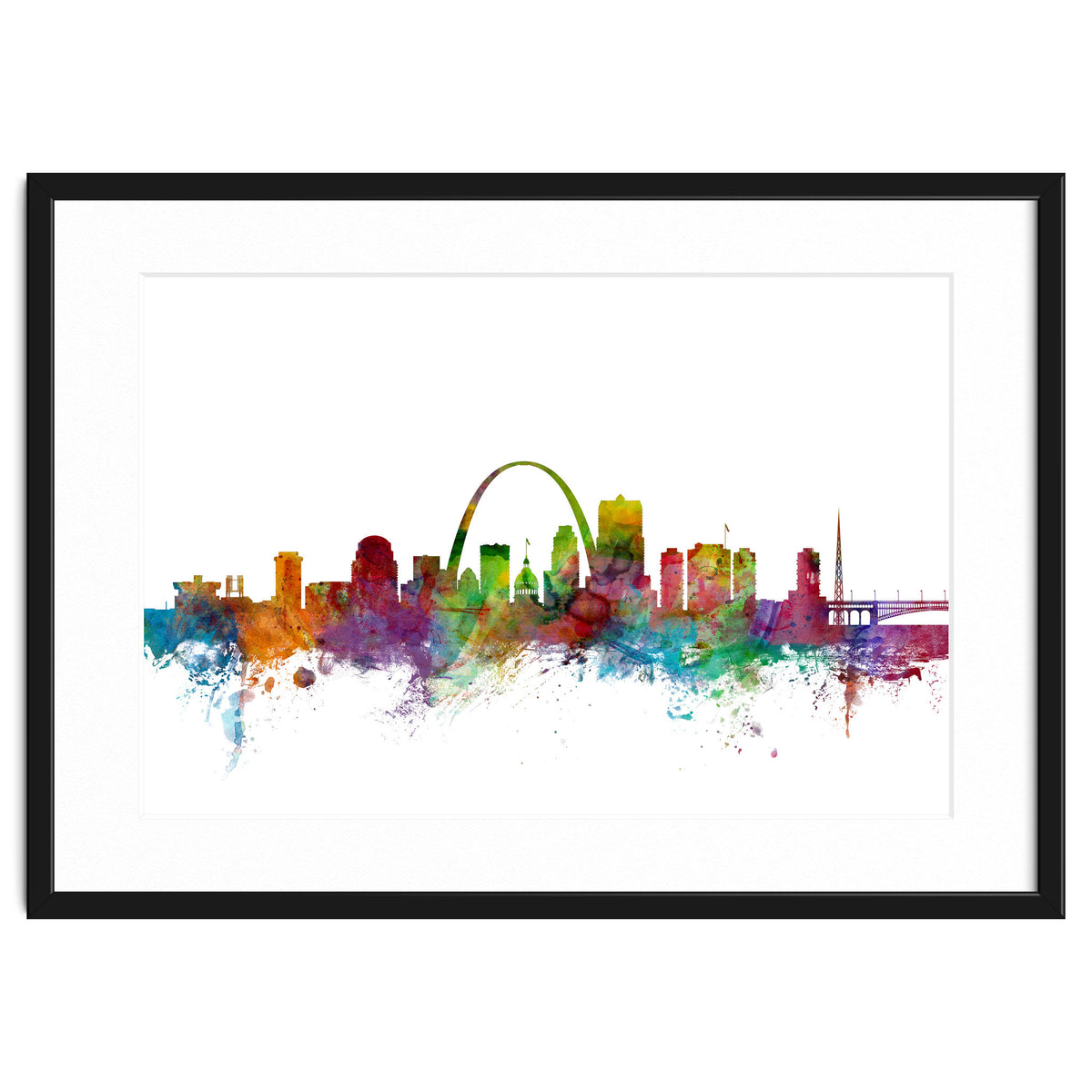 St Louis Missouri Skyline