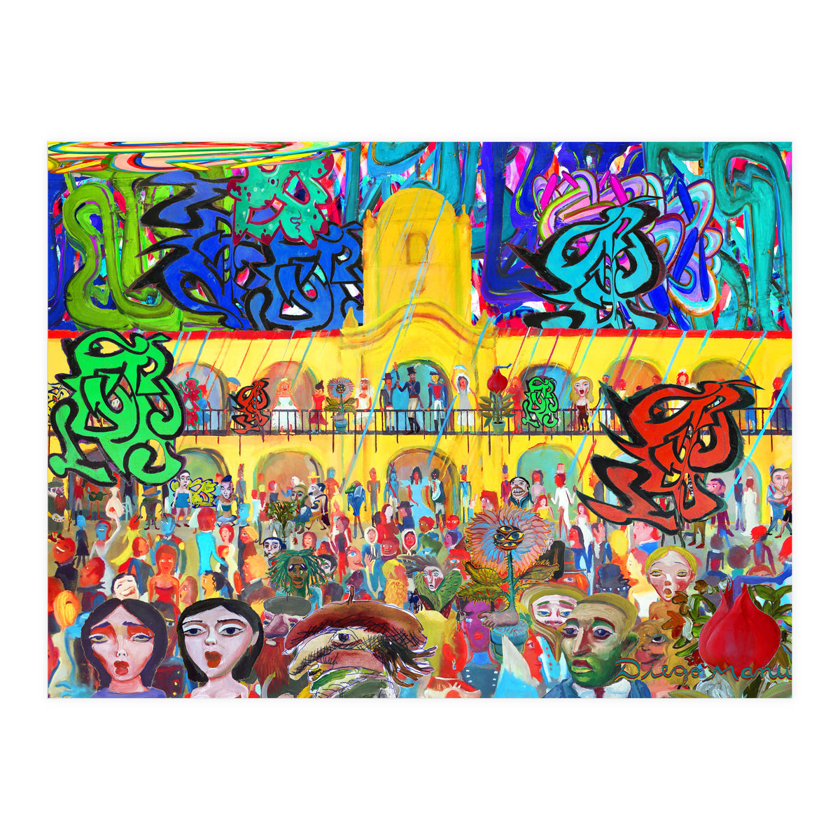 25 De Mayo Pop Digital 17 (Print Only)