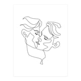 gay love line art-b (Print Only) thumbnail