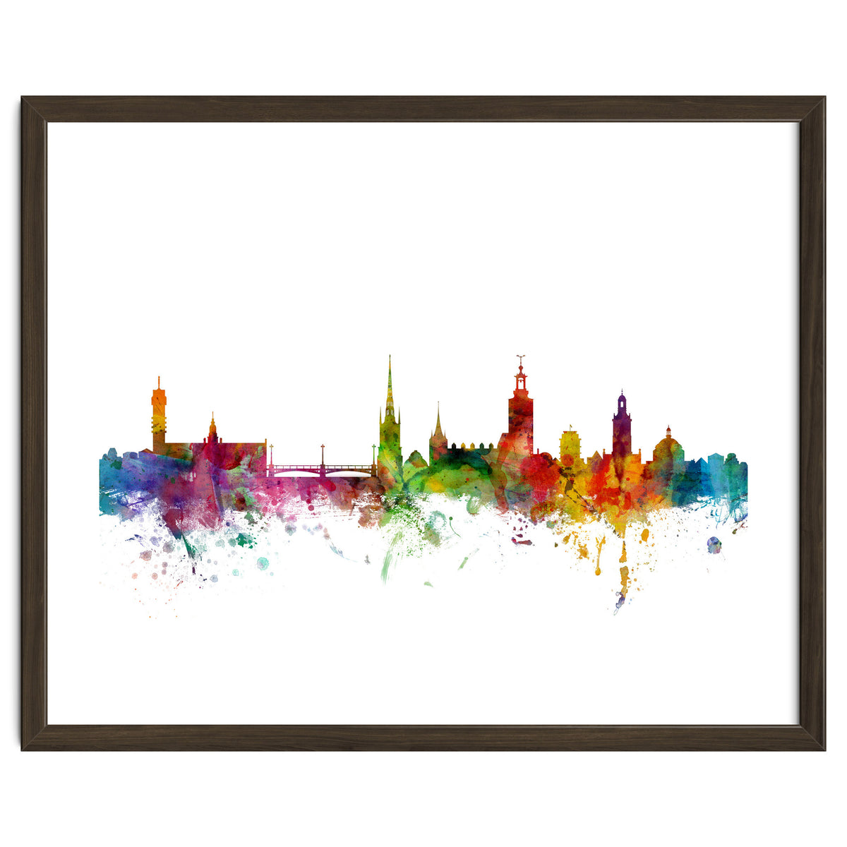 Stockholm Sweden Skyline