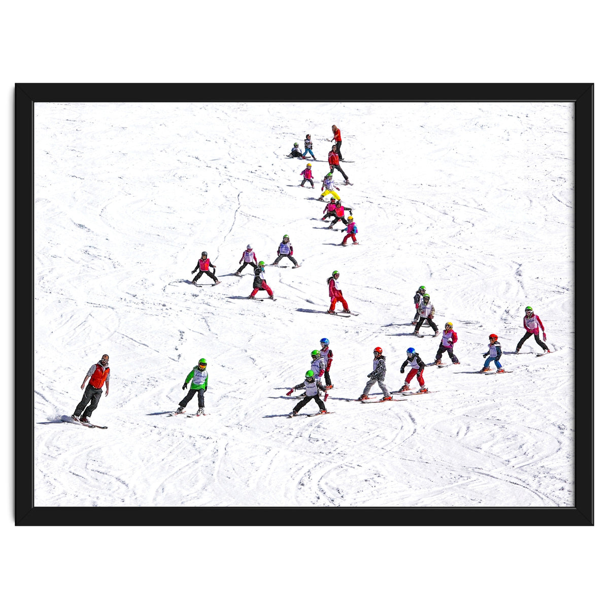 Ski school (Colour)