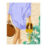 I followed my heart & it led me to the beach | Boho Ocean Sand Sea Beachy Fashion Summer (Print Only) thumbnail