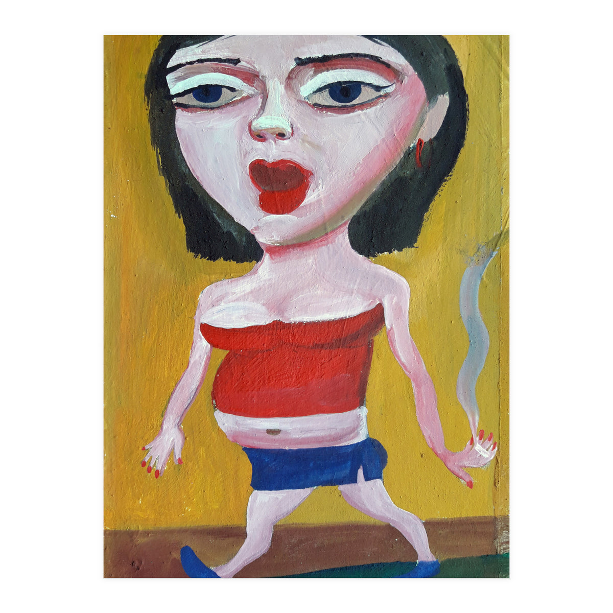 Walking girl (Print Only)