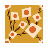 Yellow Square Flower Bouquet (Print Only) thumbnail