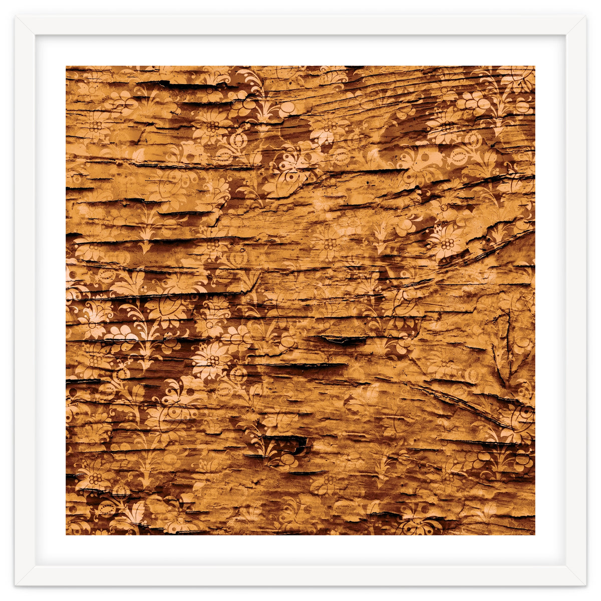 Wrinkled Ornament Old Gold