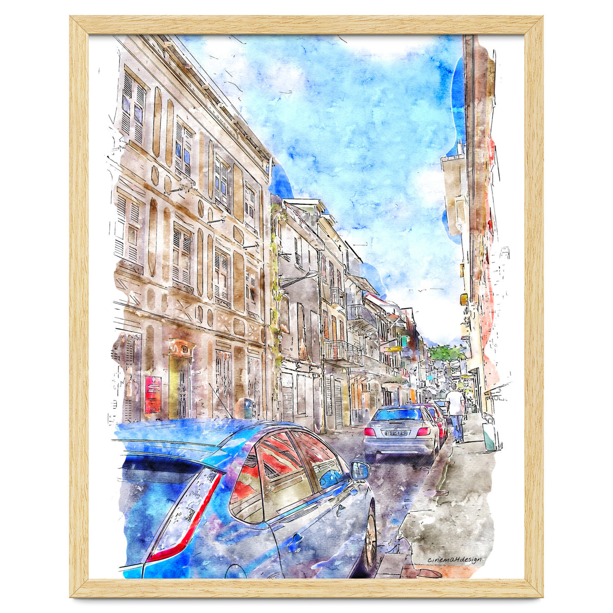 Street of Fort-de-France