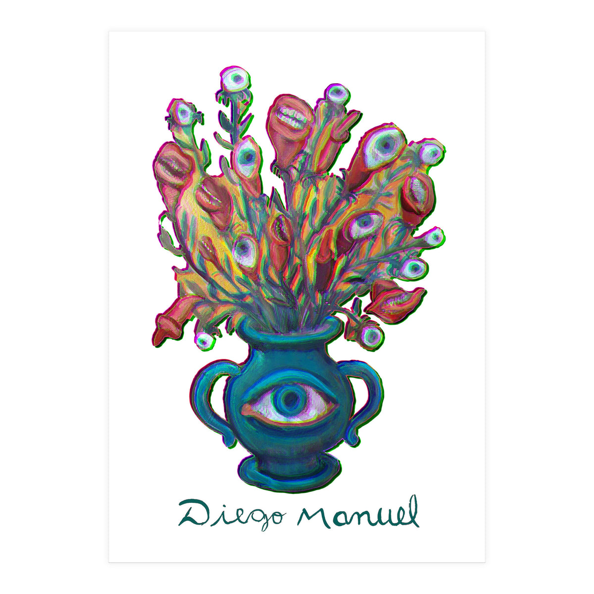 Florero Fantastico 2018 3d (Print Only)