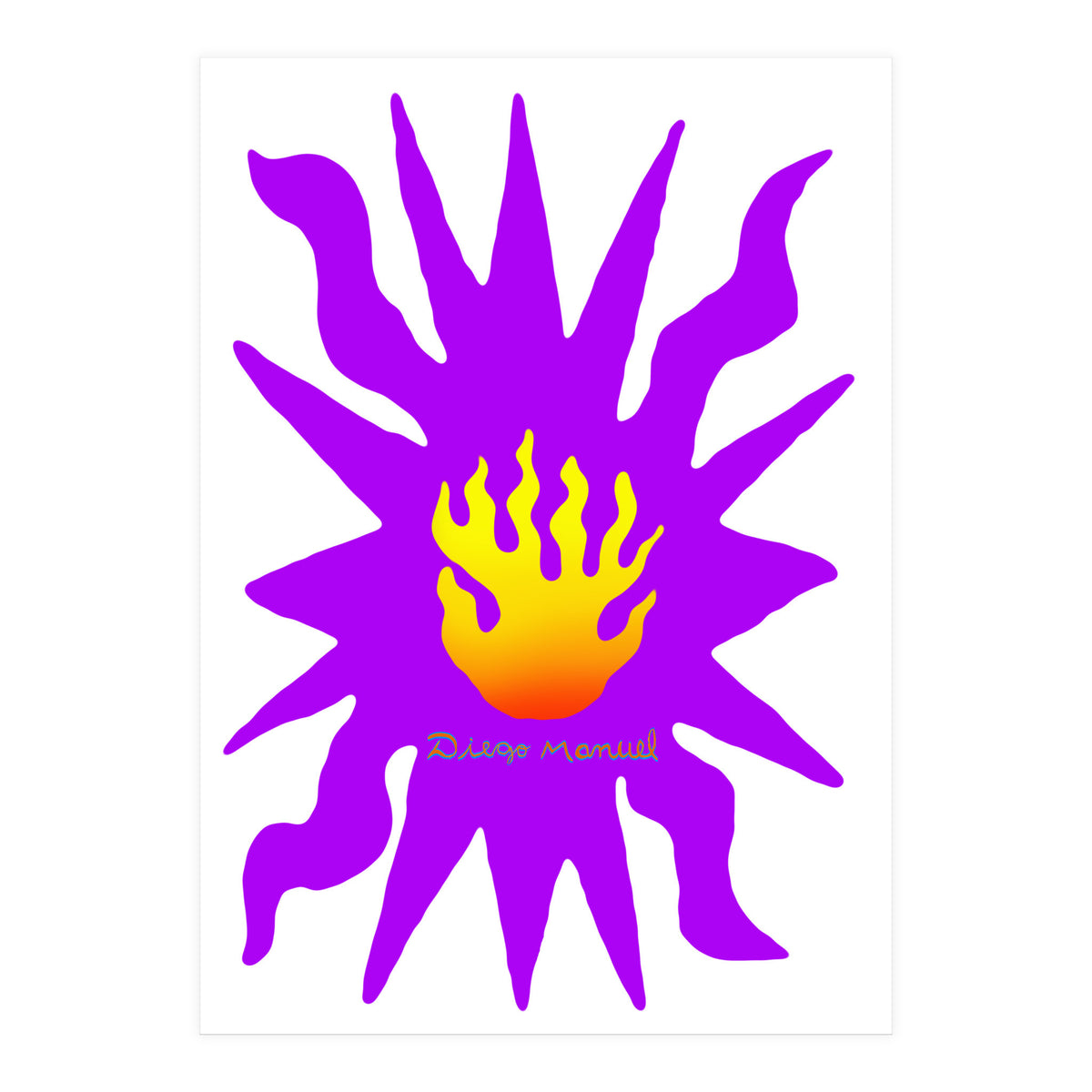 Fuego 39 Copia (Print Only)