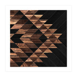 Urban Tribal Pattern No.11 - Aztec - Wood (Print Only) thumbnail