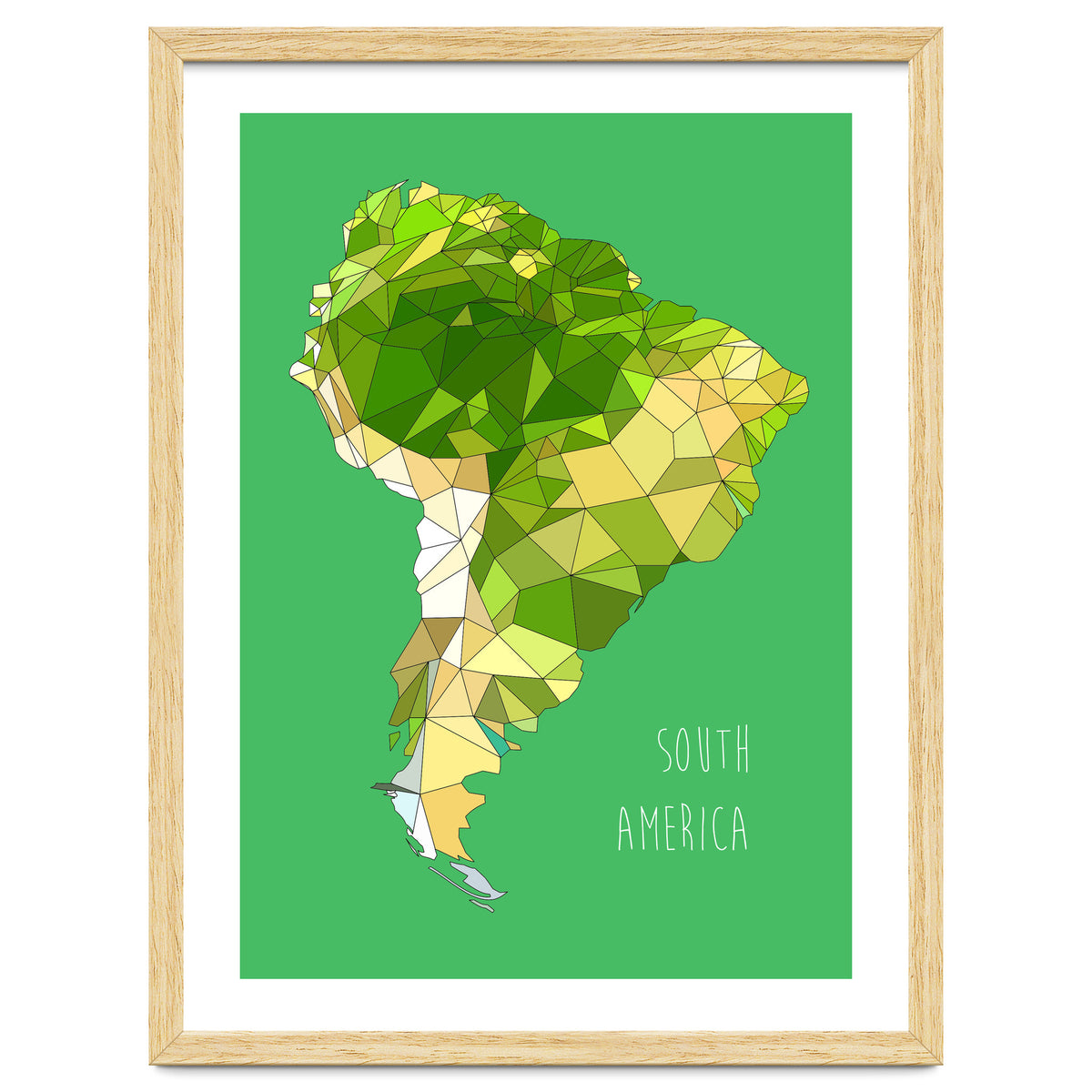 SOUTH AMERICA – Green