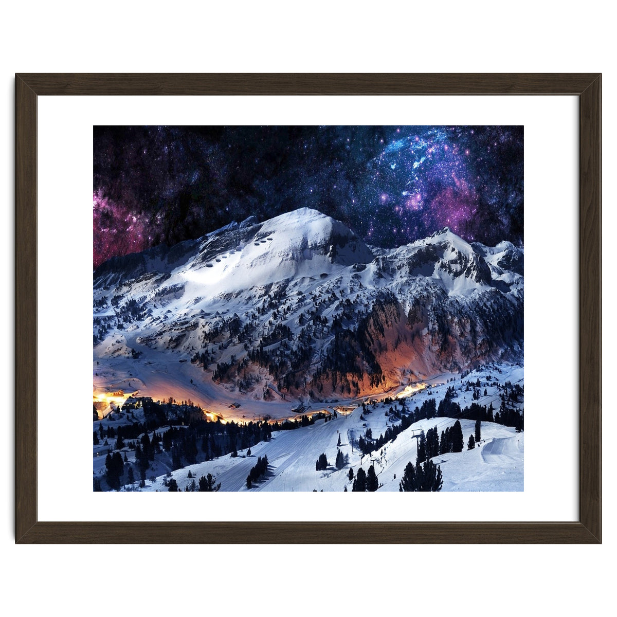 Mountain CALM IN space view